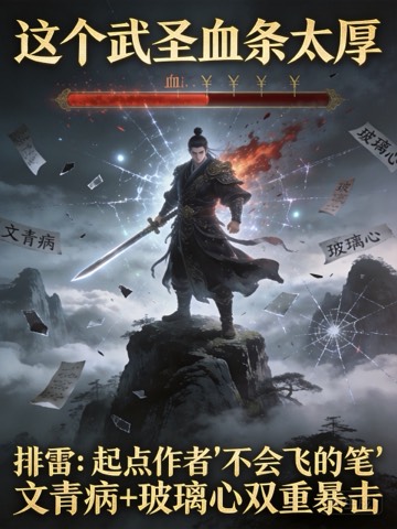 《这个武圣血条太厚》排雷：起点作者”不会飞的笔”文青病+玻璃心双重暴击