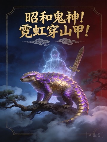 昭和鬼神!霓虹穿山甲!